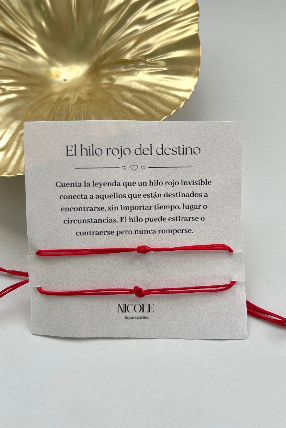 Hilo rojo del destino set