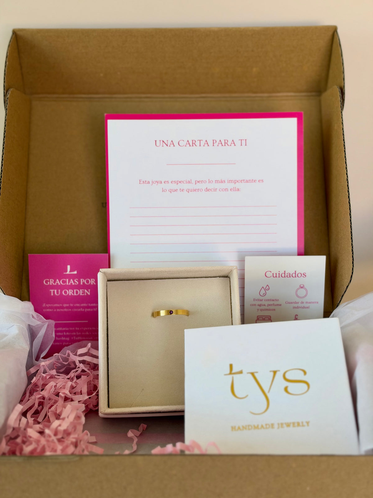 Experiencia TYS - Birthstone Ring