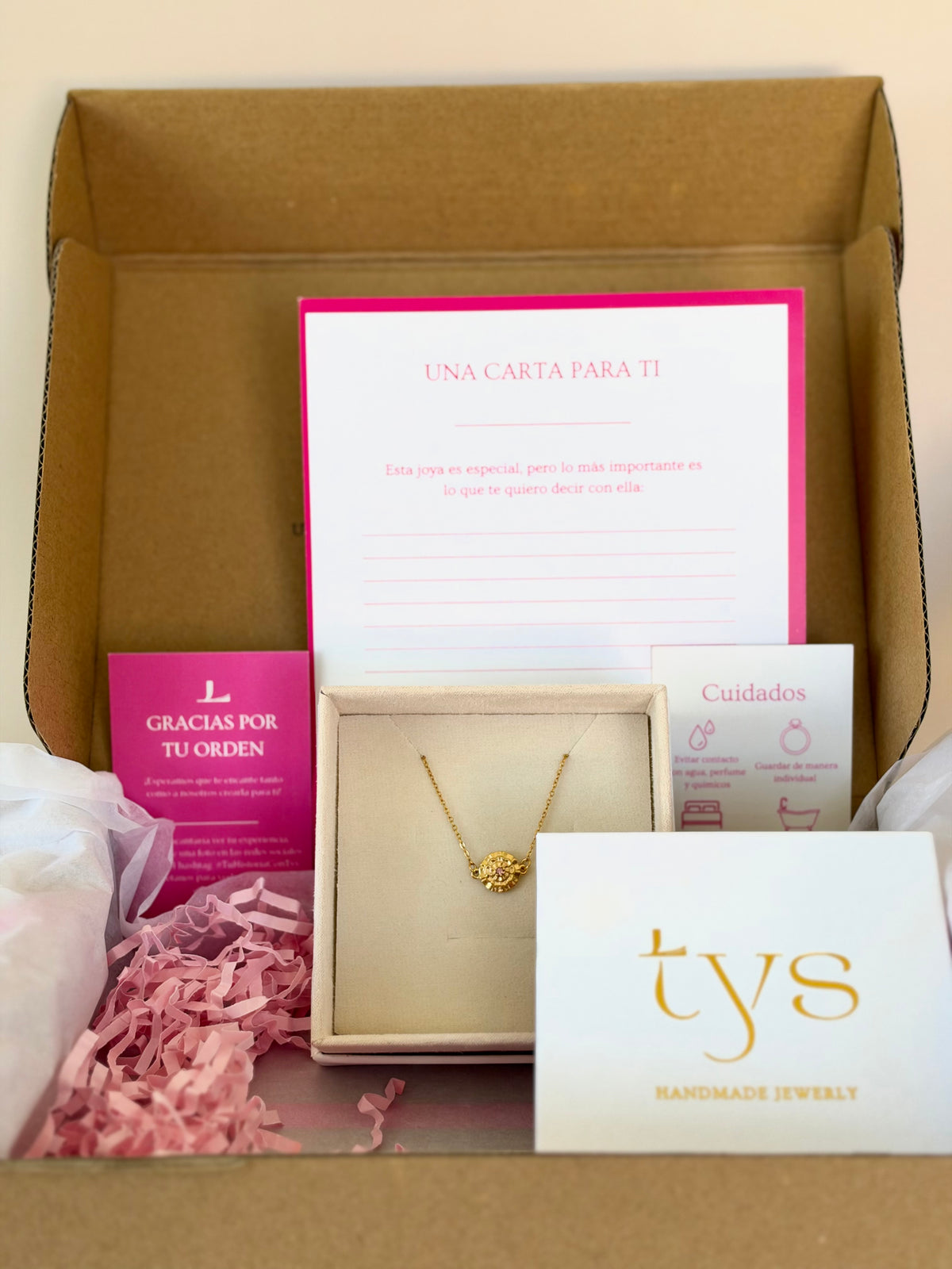 Experiencia TYS - Birthstone Flower Necklace